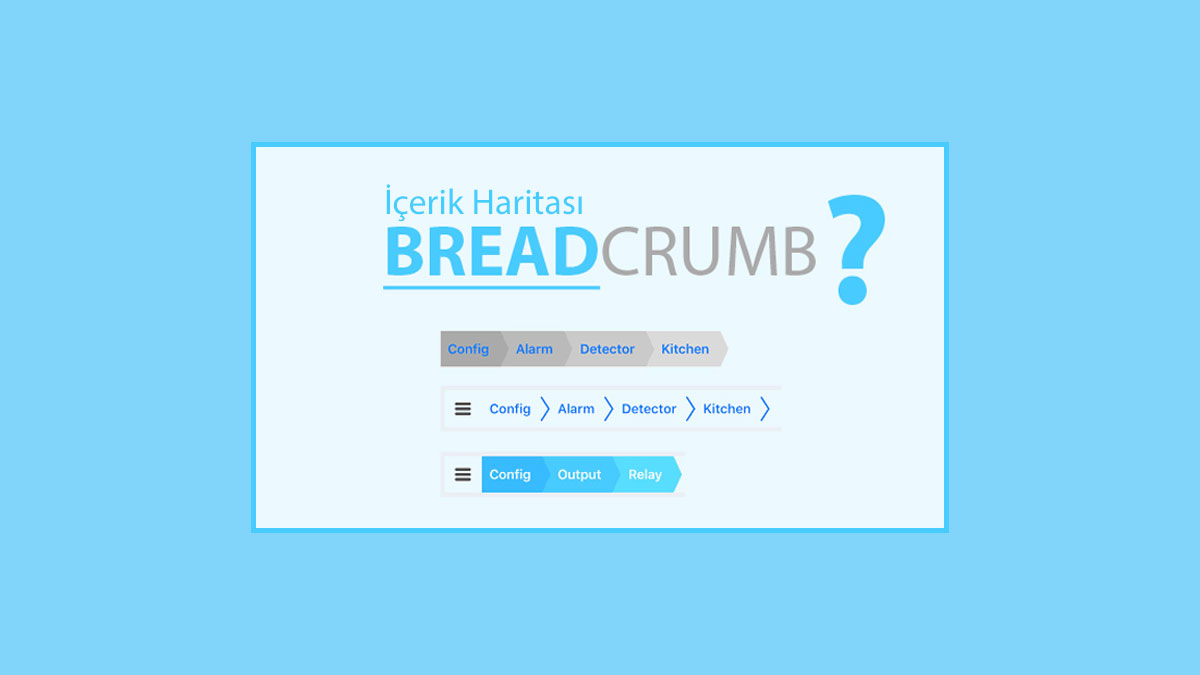Breadcrumb Türleri ve Tasarımı